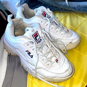 Brand Fila, size 7.5, color white